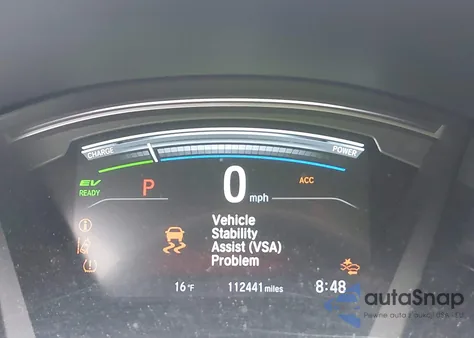 2021 Honda Cr-V Hybrid Ex-L из США, поврежденный, VIN 7FART6H83ME032626